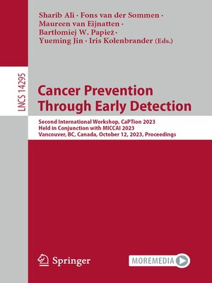 cover image of Cancer Prevention Through Early Detection